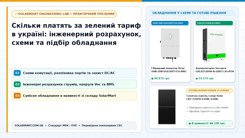 Скільки платять за зелений тариф в україні: инженерный расчет, схемы и подбор оборудования