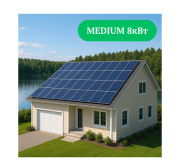 Двосторонні сонячні панелі Bifacial Dual Glass (Скло-Скло)